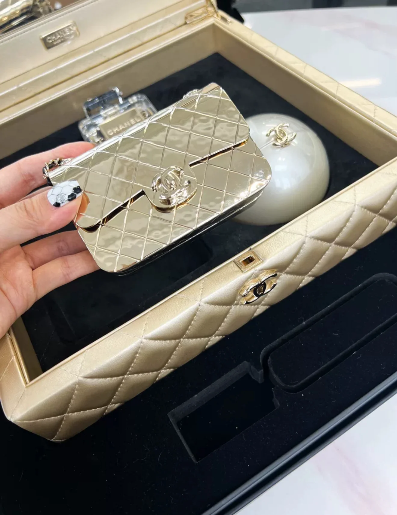 Chanel 22P “Success Story” Set of 3 Mini Minaudières — Limited Edition Collector’s Set