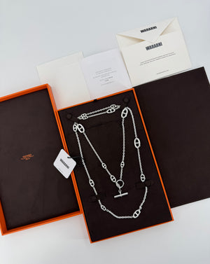 Hermès Farandole long necklace 120cm