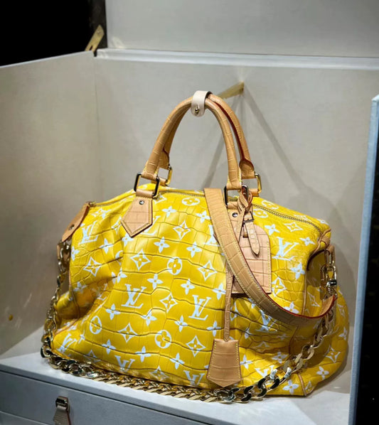 Pharrell’s Louis Vuitton Millionaire Speedy Bag ‘Yellow’