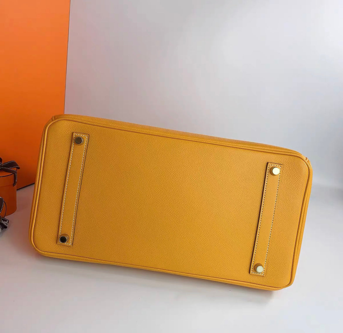Hermès Birkin 35 Jaune Dor  Potiron Candy Epsom