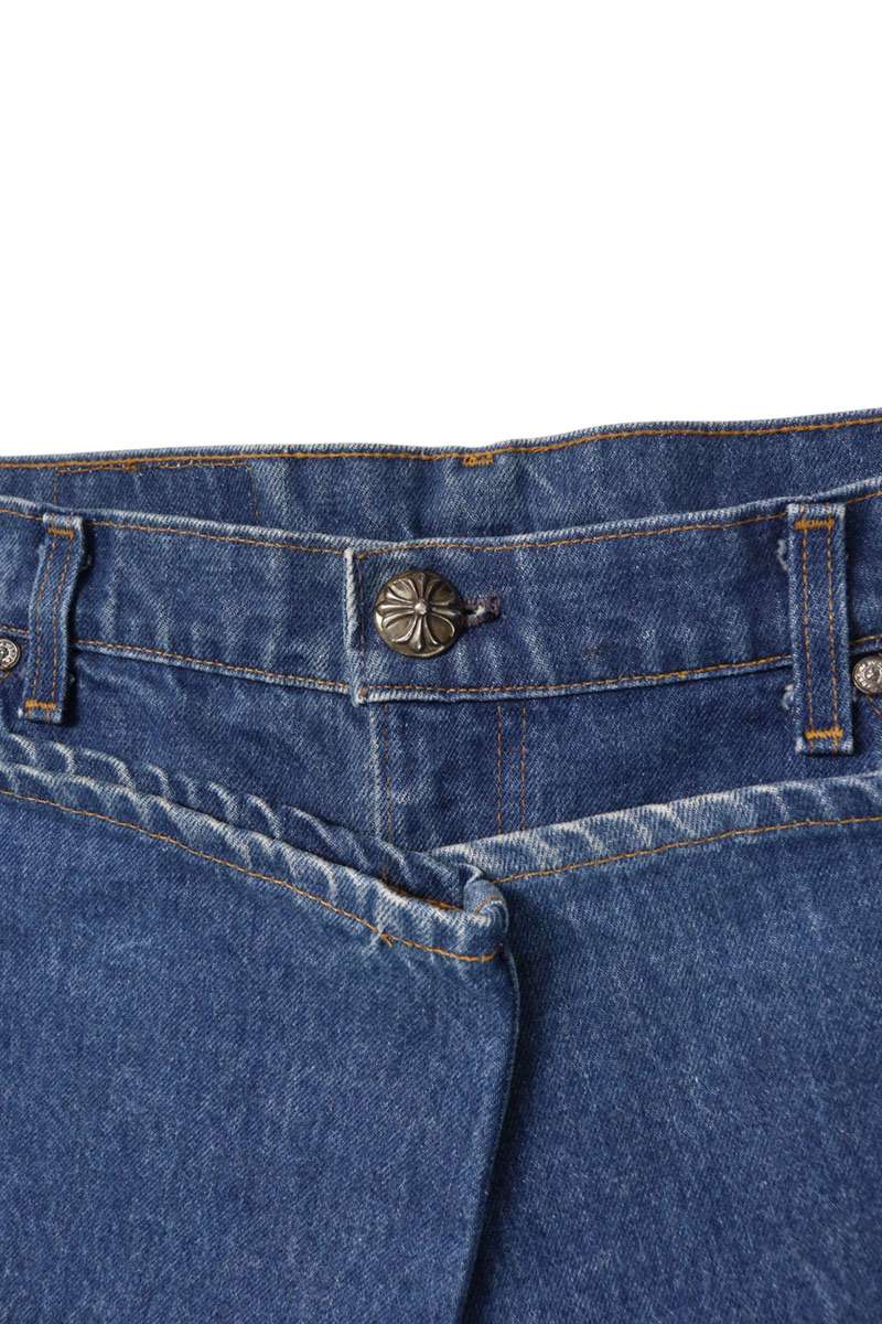 Chrome Hearts MATTY BOY Paint Alligator Patch Denim Pants U VNTG JEAN