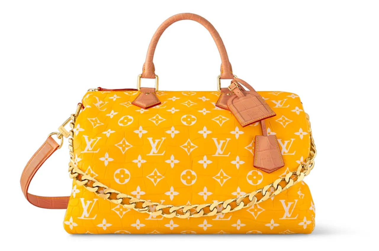 Pharrell’s Louis Vuitton Millionaire Speedy Bag ‘Yellow’