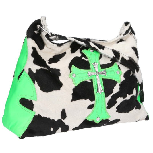 Chrome Hearts Hara Collage Cross Decorated Shoulder Bag LITLLE LYON Little Lyon