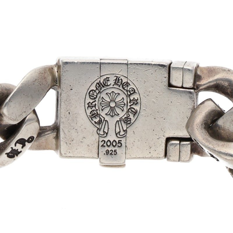 Chrome Hearts PAVE Pink Sapphire/Silver Bracelet BOX CLSC SML CH X P/SAP/BOX CHX Small