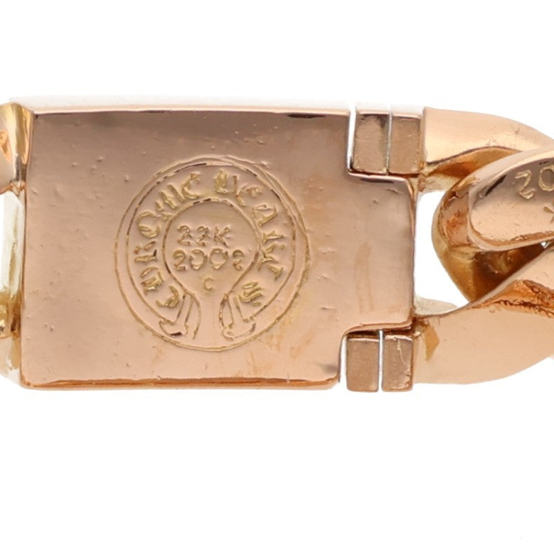 Chrome Hearts PAVE Diamond Gold Bracelet 22K BOX CLSC CHX P/DIA