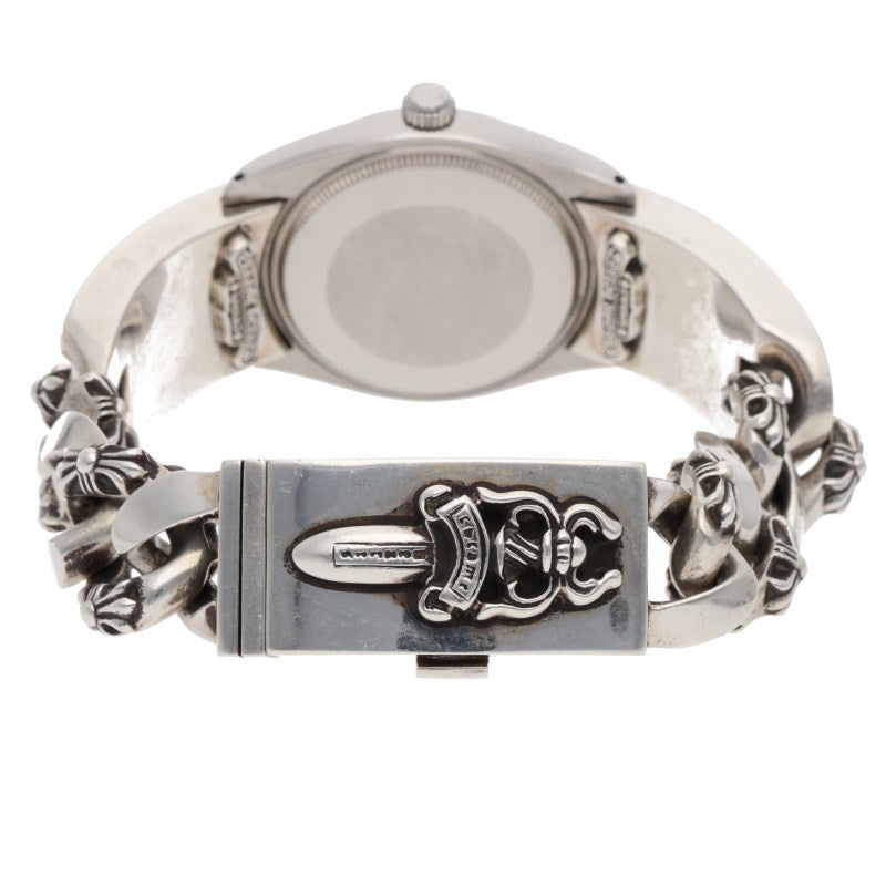 Chrome Hearts Dagger Motif Fancy Link Watch Band Wristwatch Ref.5500/Air-King