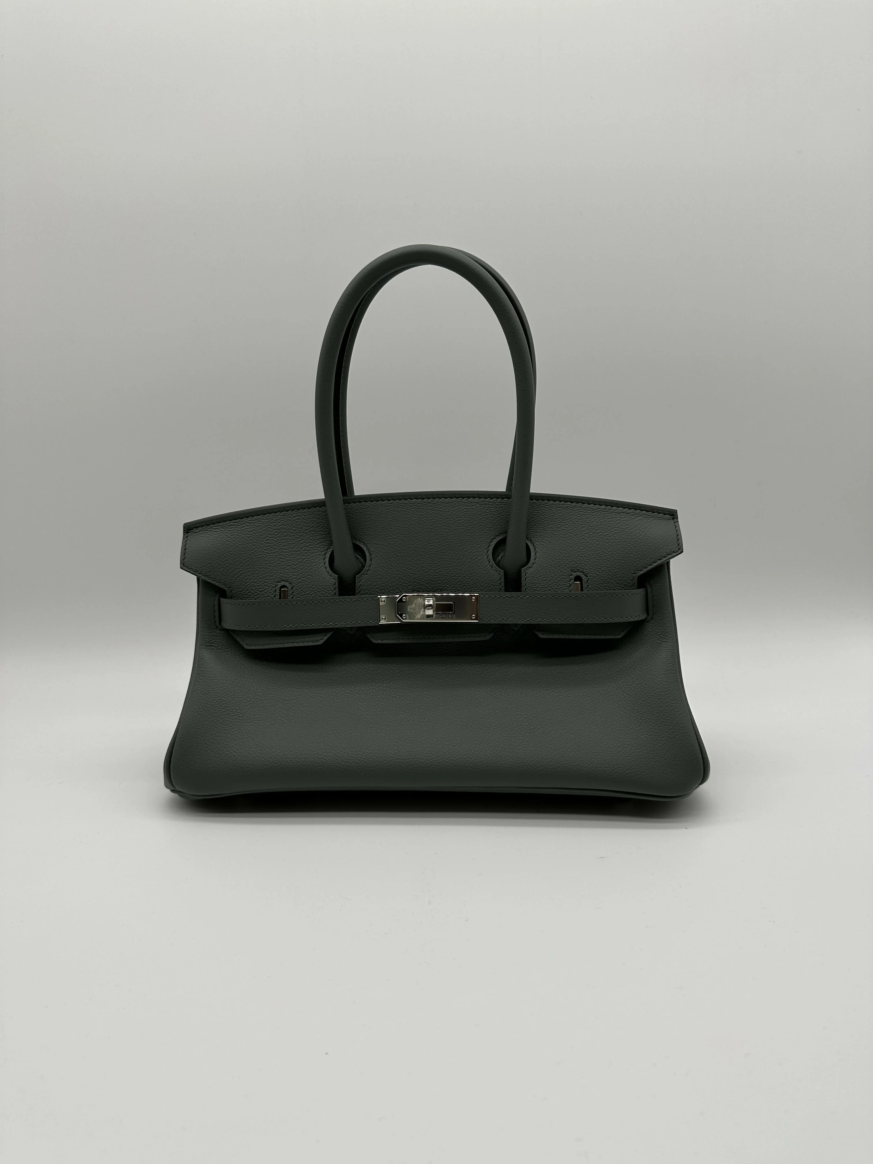 Hermès Birkin Shoulder 29 Vert Amande Evercolor PHW K 2025