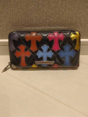 Chrome Hearts Colorful Leather Wallet