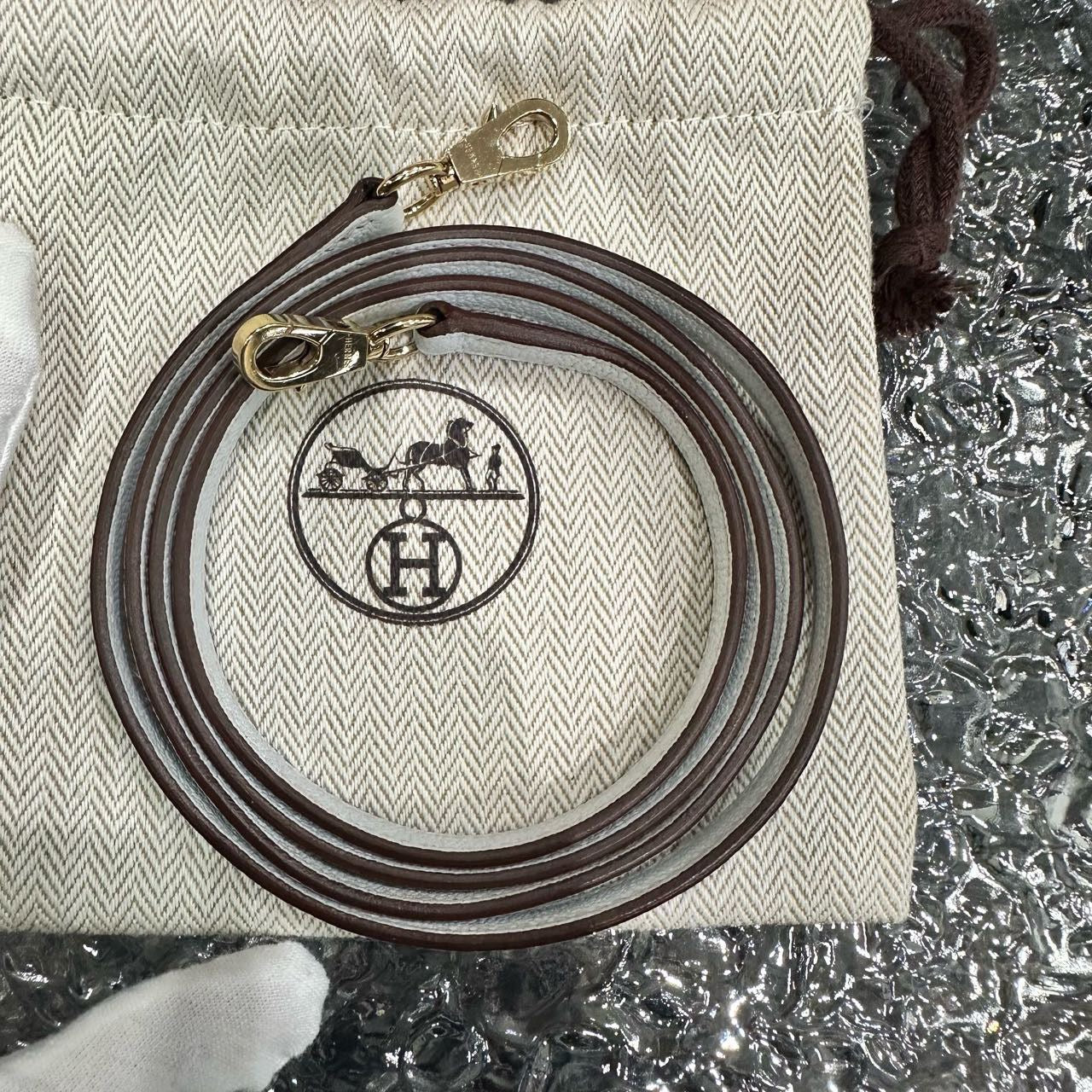 Hermes Mini Kelly II 20 Rose Sakura  Gris Perle Chèvre Gold Hardware