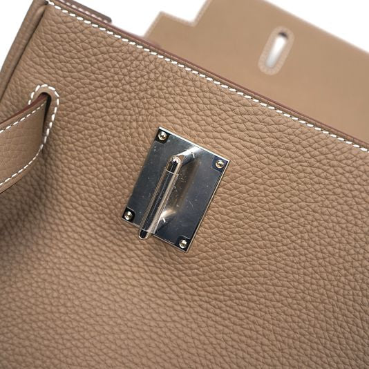 Hermes Etoupe Voyage Kelly 50 Bag