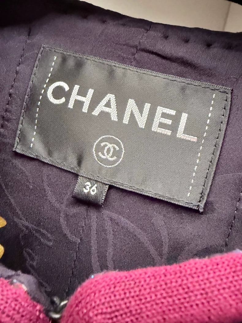 Chanel multicolor Tweed Jacket