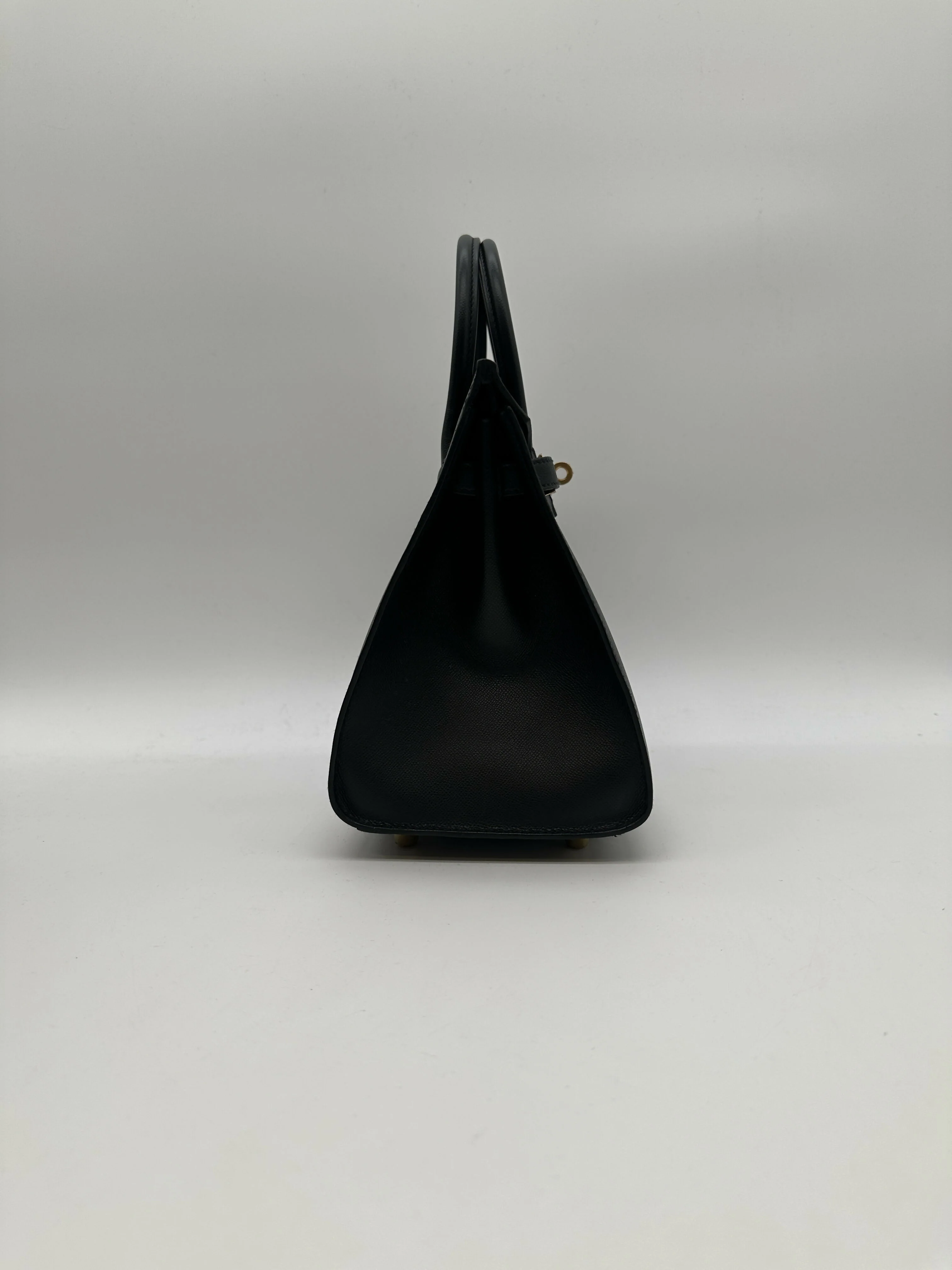 Hermès Birkin 25 Black Madame GHW Y 2020