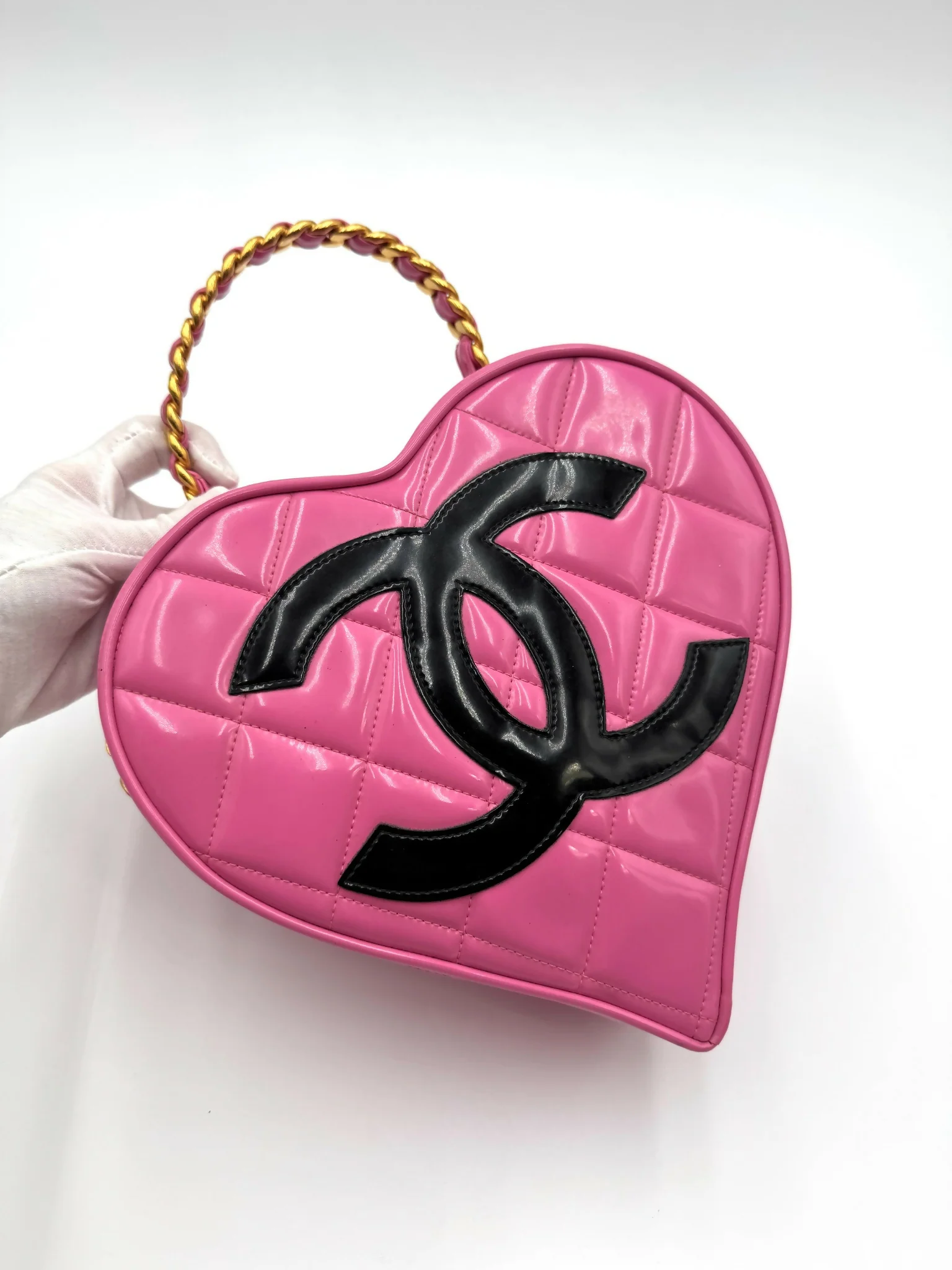 Chanel Vintage 1995 Barbie Vanity Bag Pink