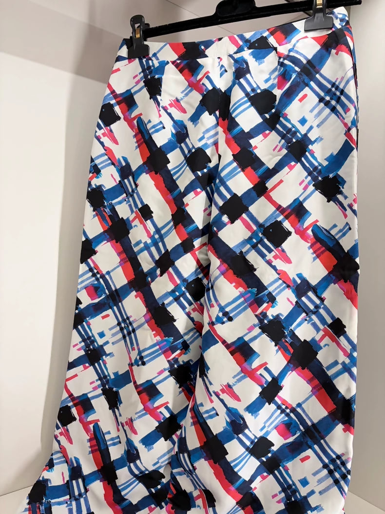 Chanel silk wide-leg trouser