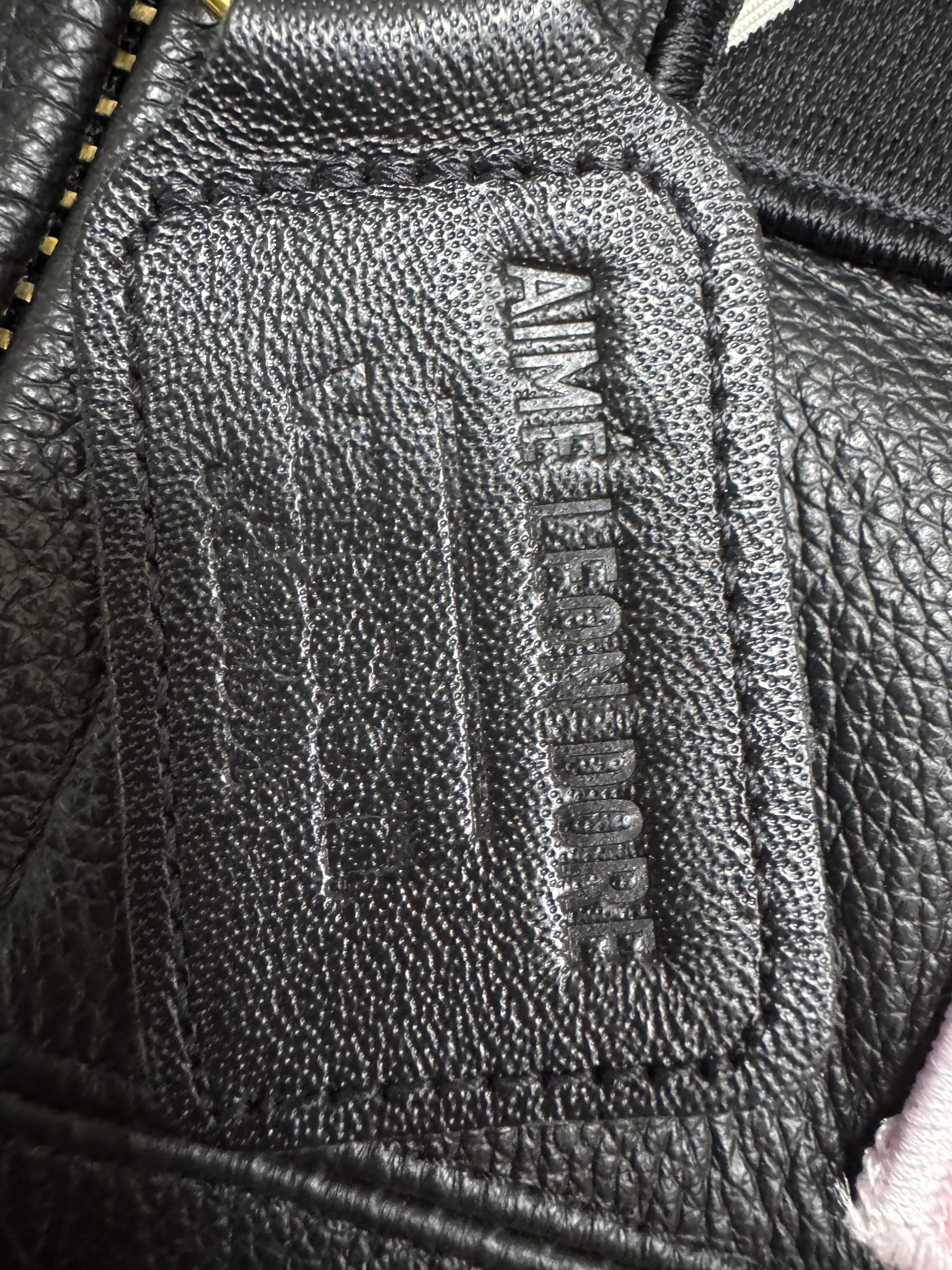 Aimé Leon Dore/ Vanson distressed Leather Moto Jacket - size M