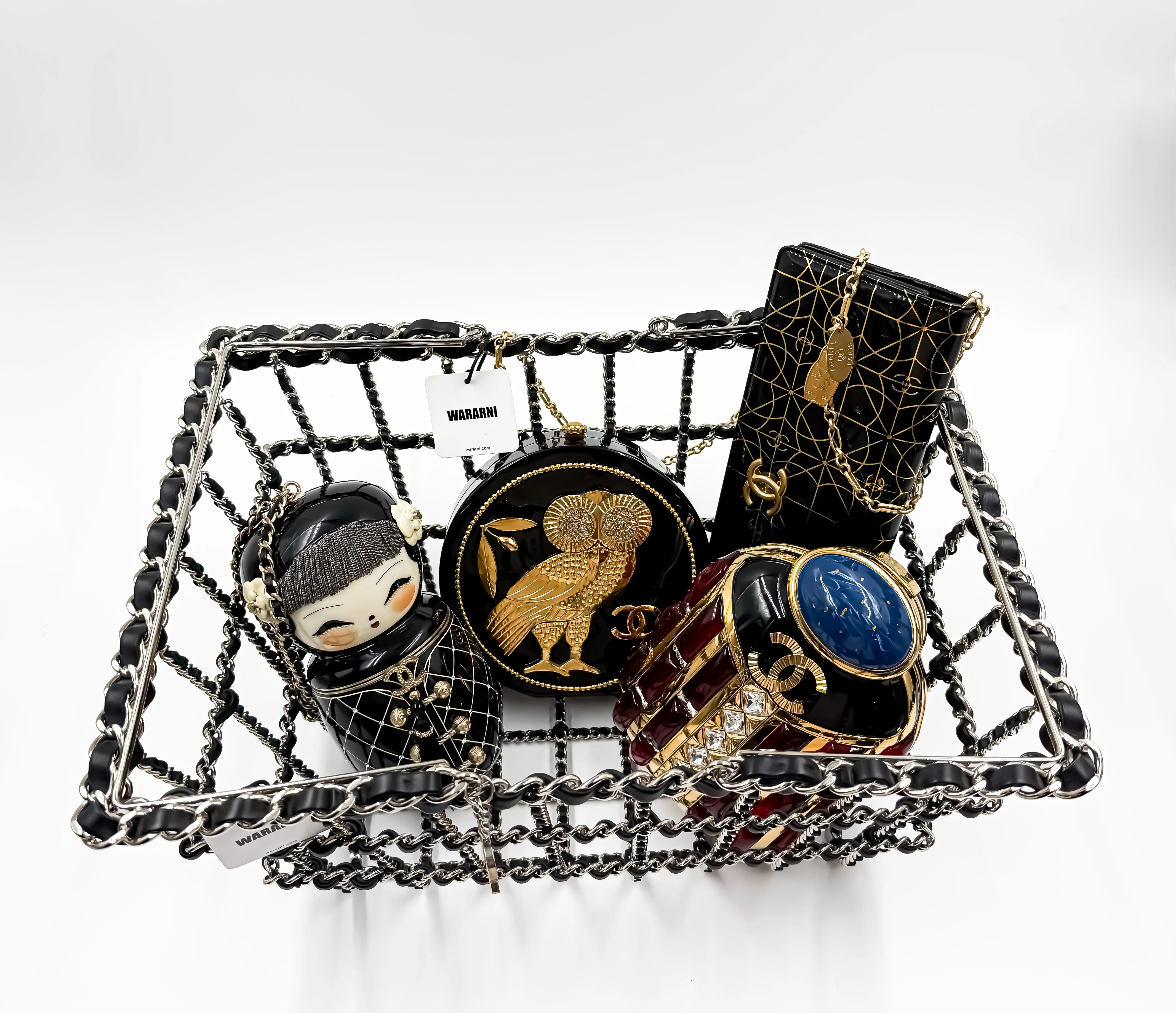 Rare Chanel China Shanghai Doll Minaudière — Paris–Shanghai Métiers d’Art 2010/Pre-Fall Limited Edition