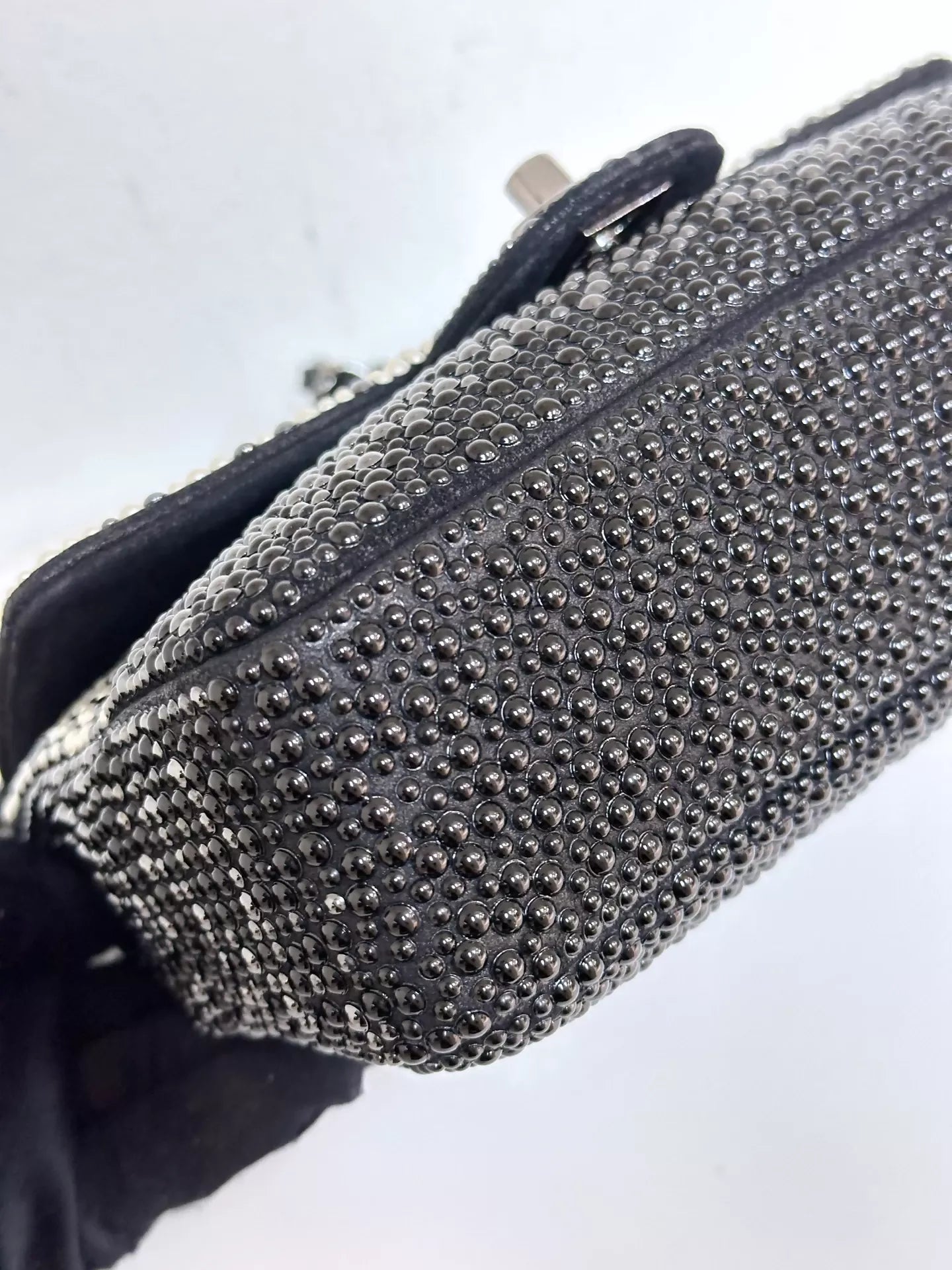Chanel Pearls  Beads Mini Classic Single Flap Bag