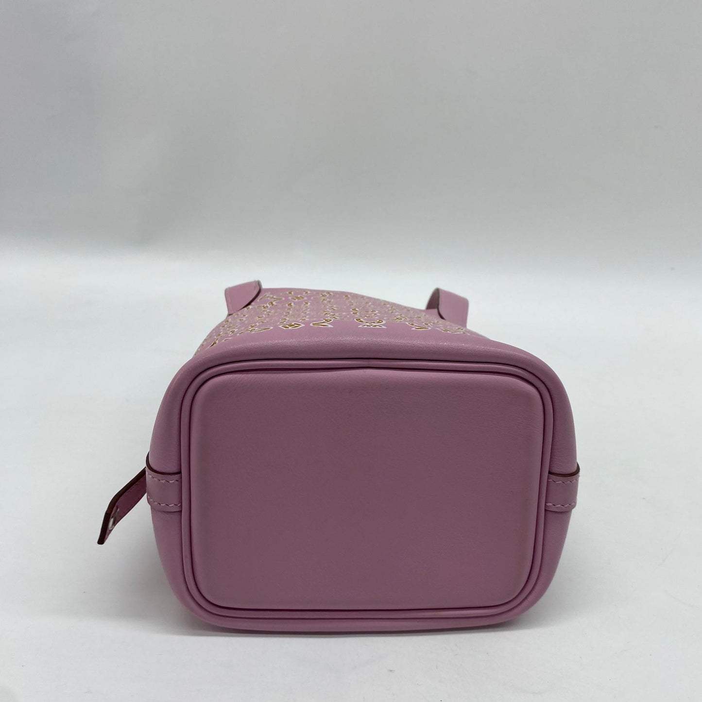 HERMÈS LUCKY DAISY MICRO PICOTIN 14, SWIFT, MAUVE SYLVESTRE