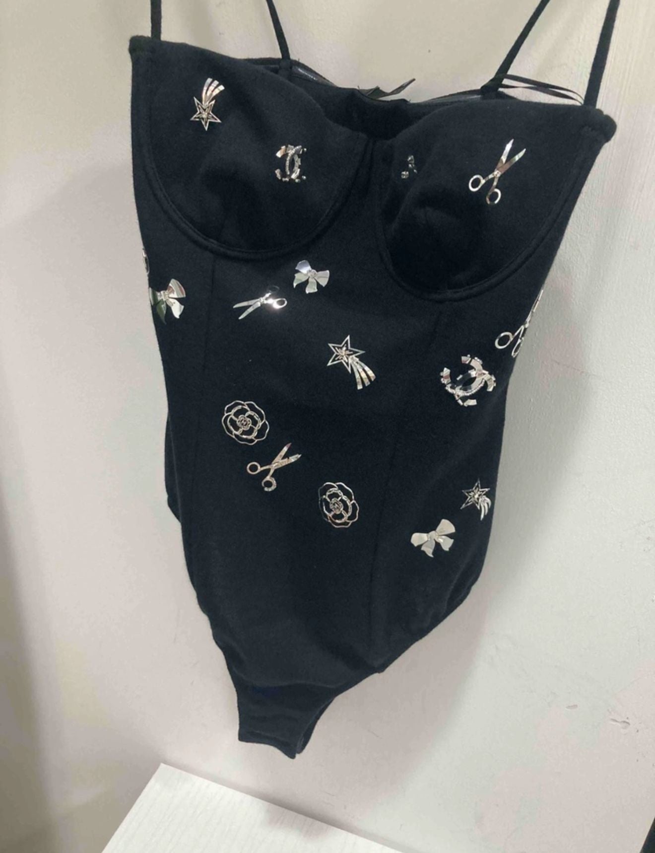 Rare Chanel 22 black suite top