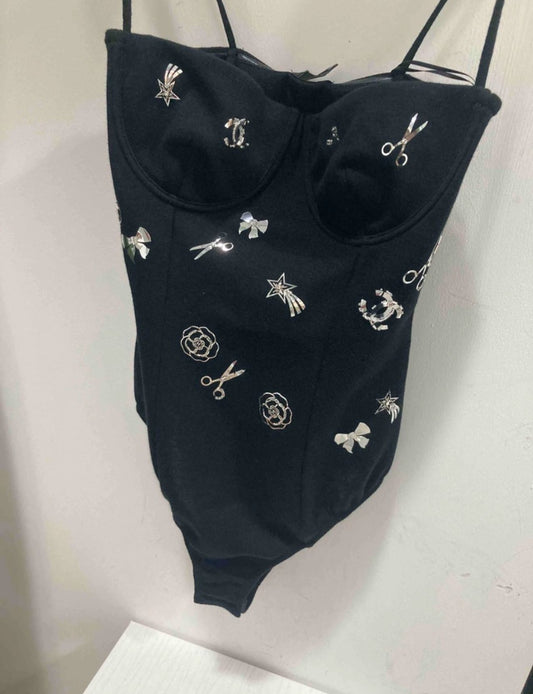 Rare Chanel 22 black suite top