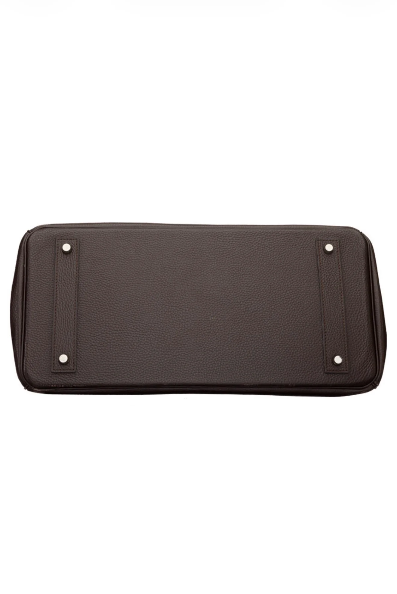 Rare** Hermès 42 JPG Shoulder Birkin Havane Clemence Leather with Palladium Hardware