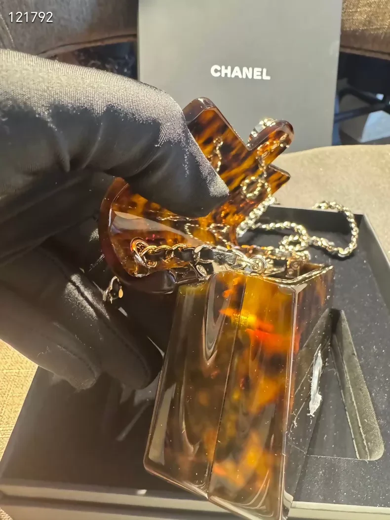 Chanel 26C CF tortoise shell mini bag