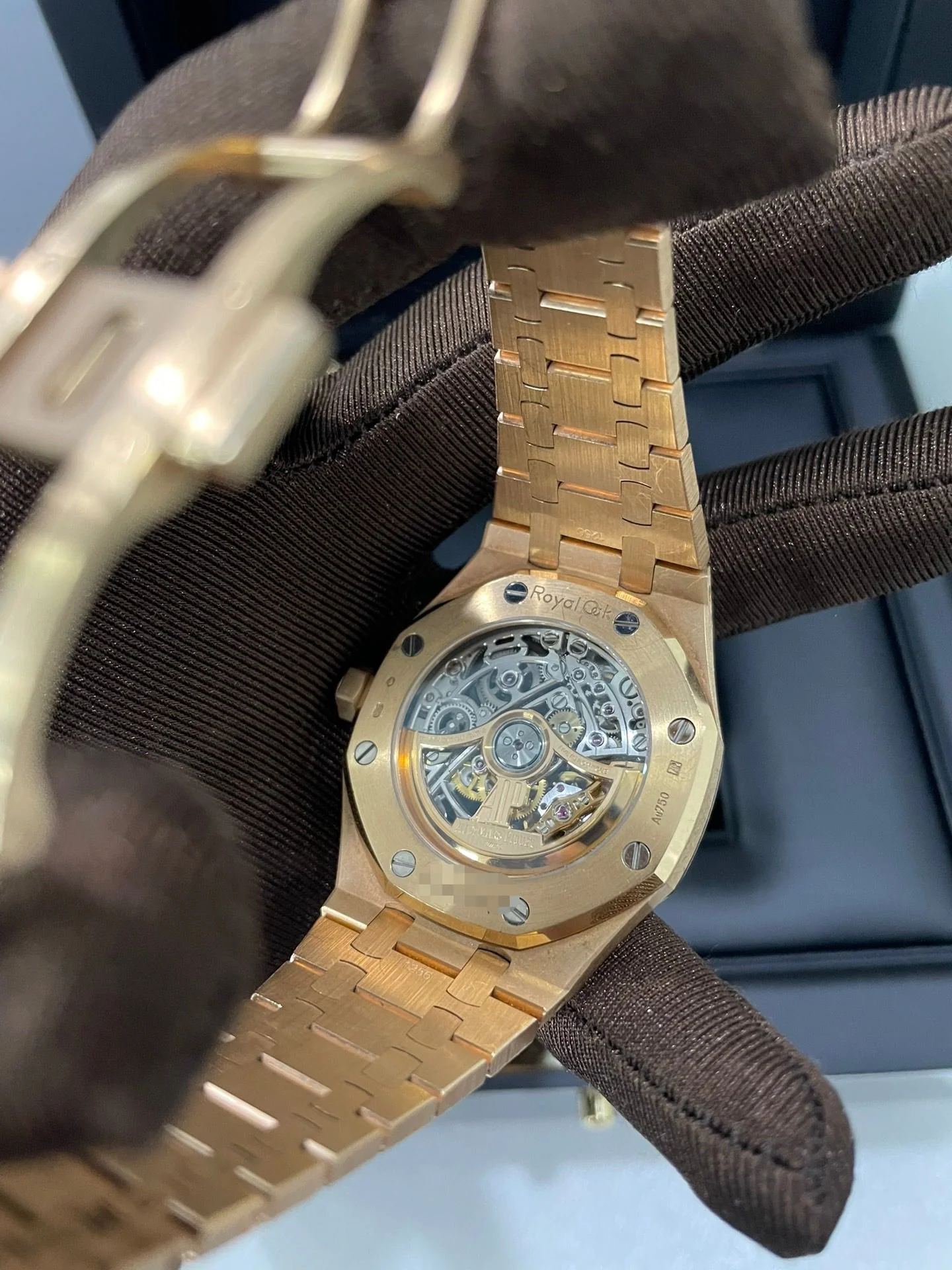Audemars Piguet Royal Oak Rose Gold 37mm Double Balance Wheel Openworked 15467 OR 2020