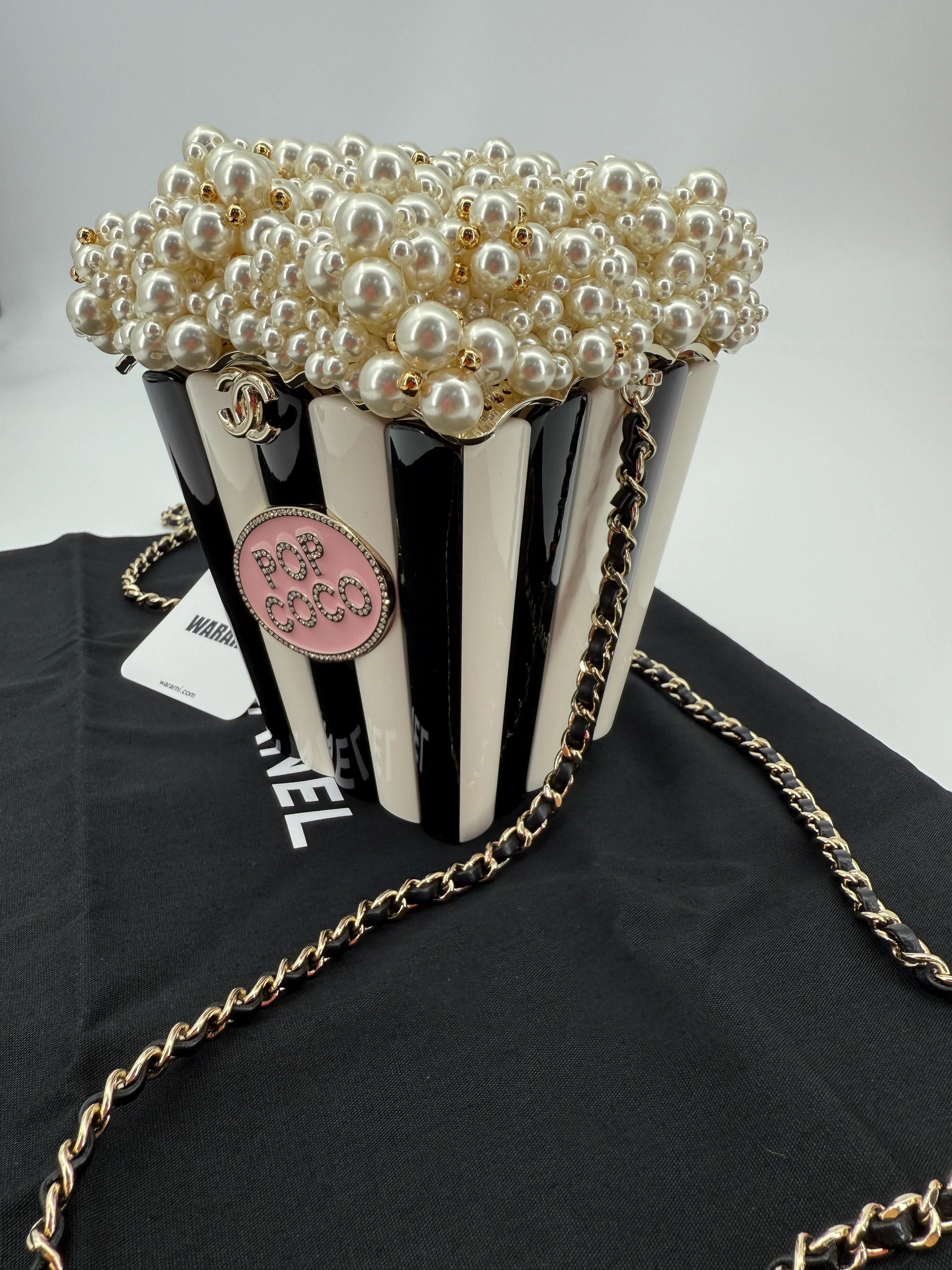 Chanel 2024 Popcorn Minaudière
