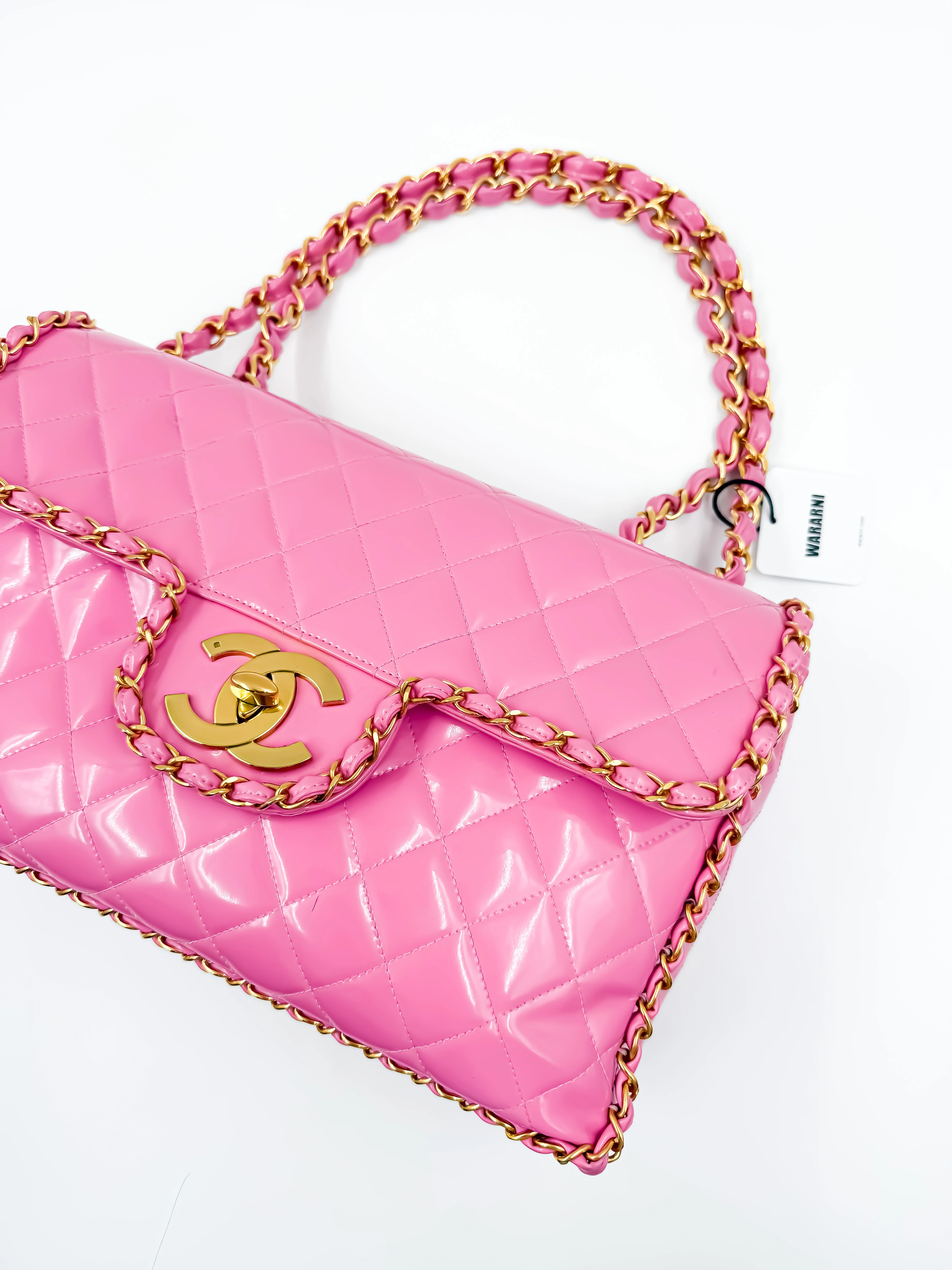 Chanel 1995 Spring/Summer Barbie Collection Pink Maxi Flap Bag