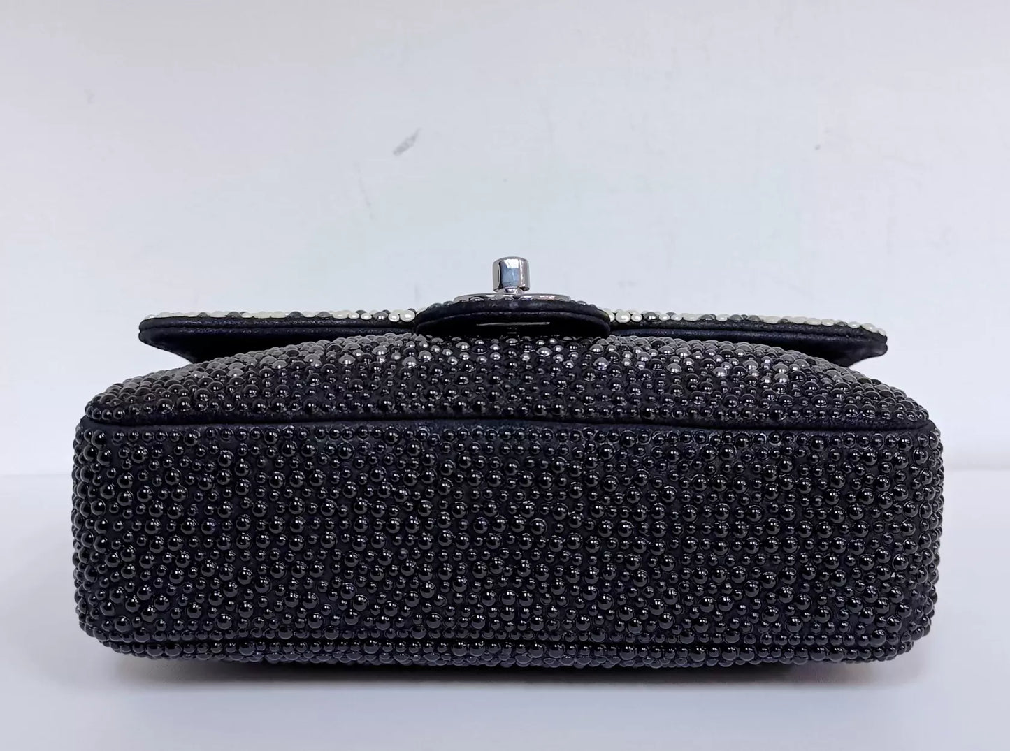 Chanel Pearls  Beads Mini Classic Single Flap Bag