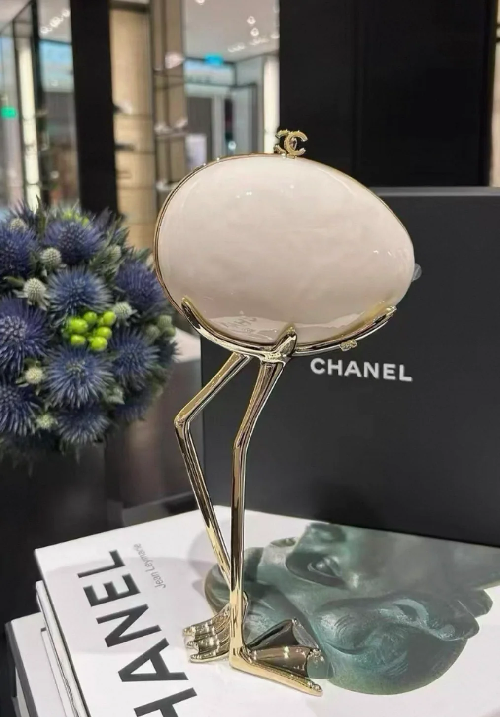 Chanel 26SS Egg evening bag minaudière