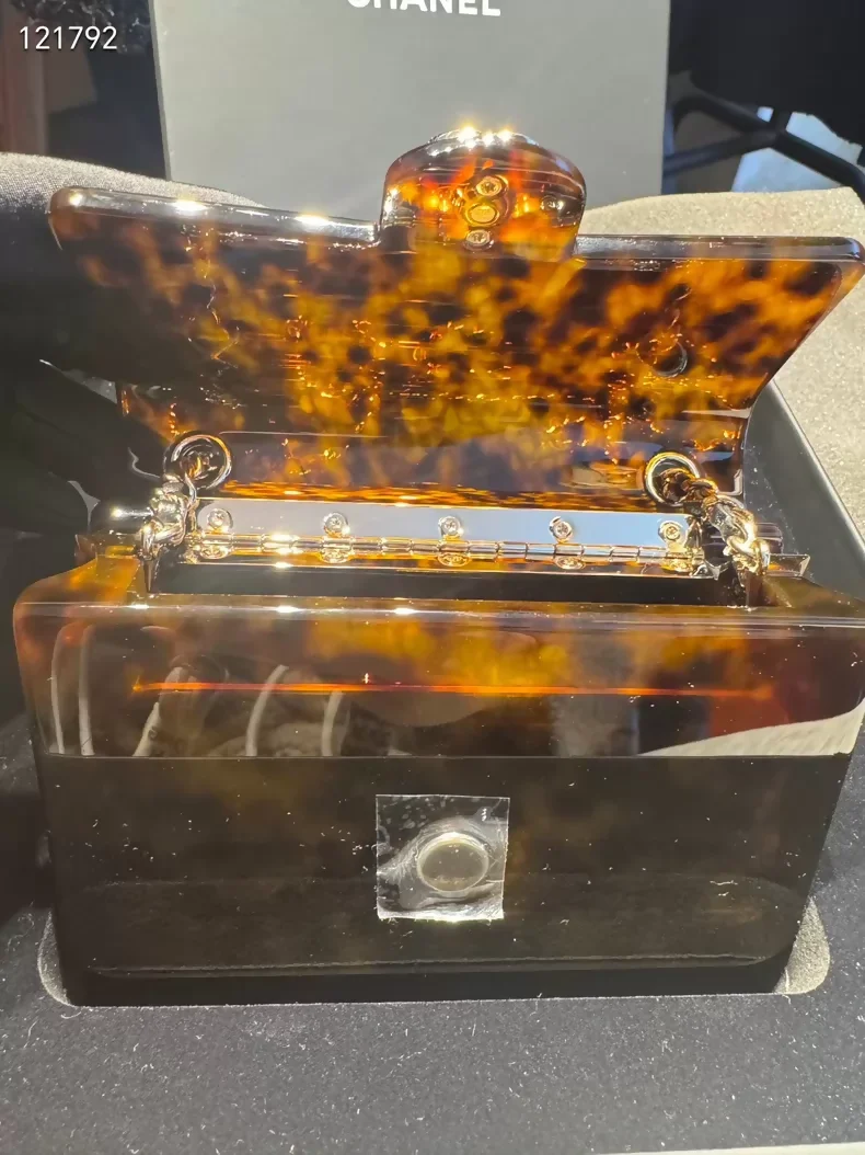 Chanel 26C CF tortoise shell mini bag