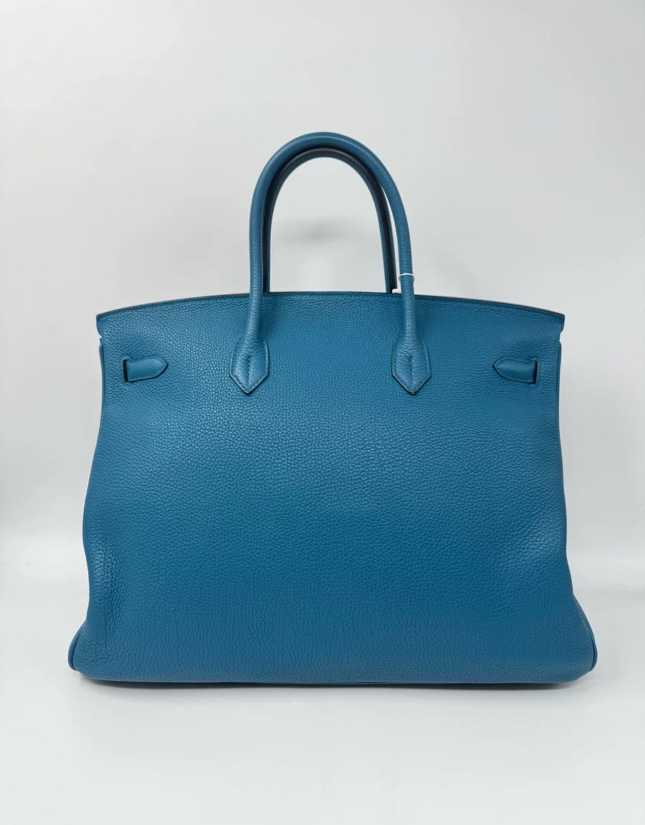 Hermès Birkin 40 blue jean togo leather with palladium hardware