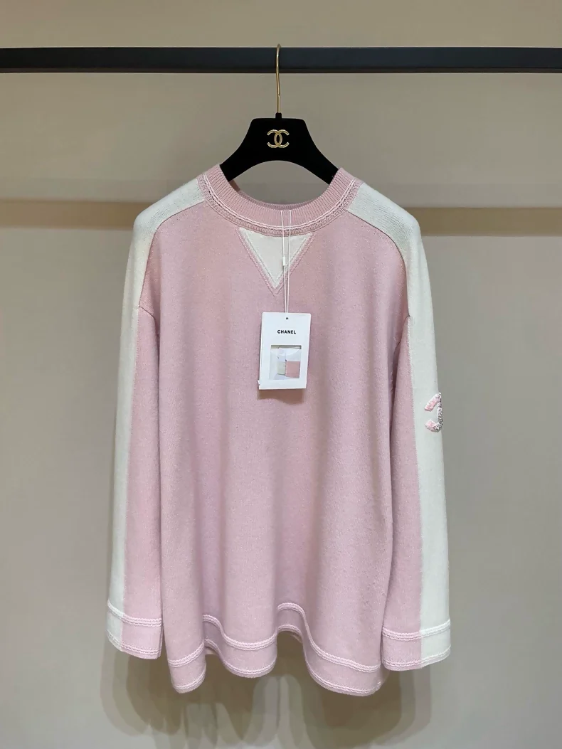 Chanel 24SS Pink Knit seater Dress