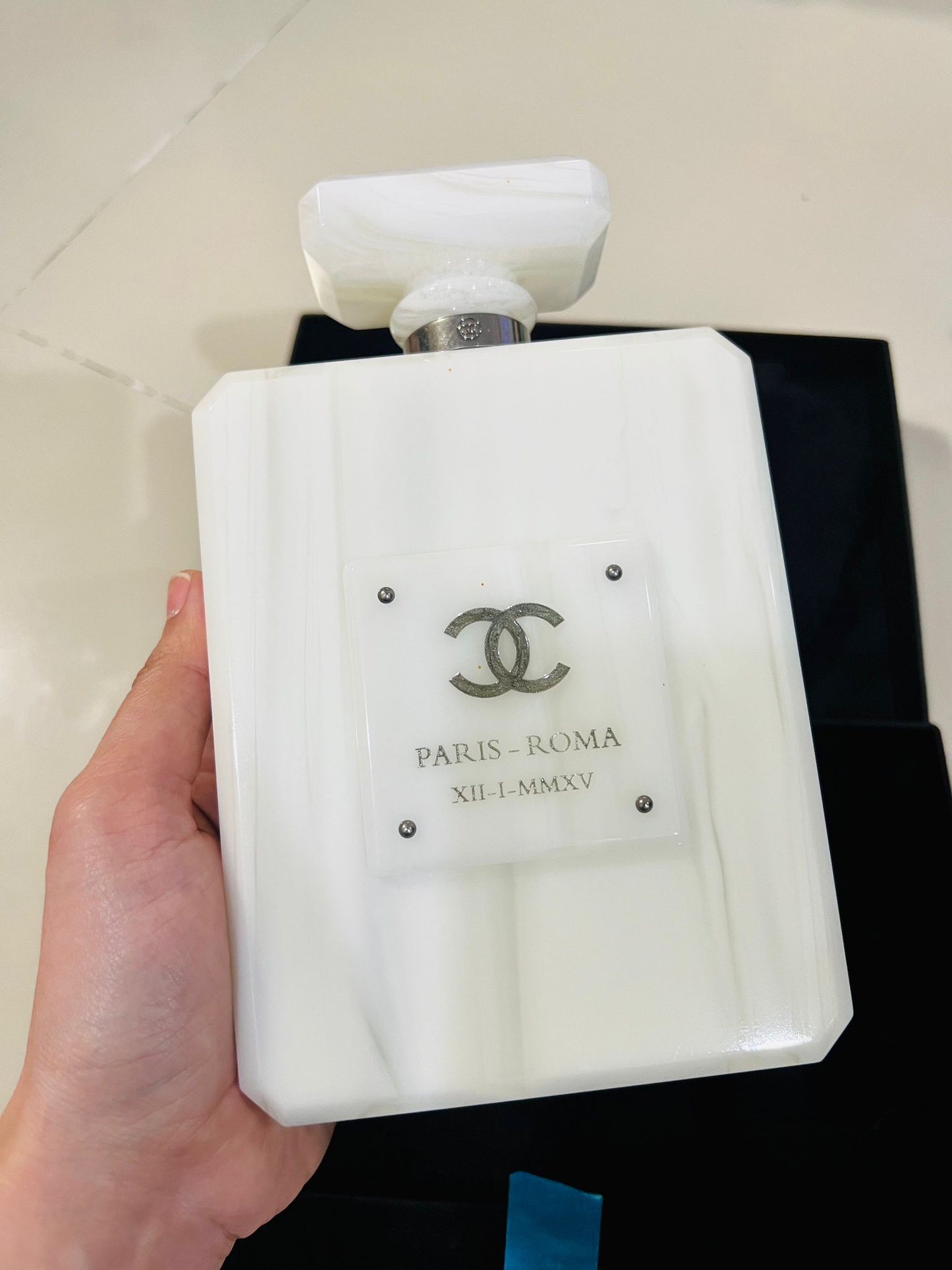 Chanel Paris-Roma No. 5 Perfume Bag/ 2016 Metier Dart collection