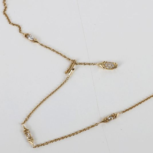 Tiffany  Co. Schlumberger Bird on a Rock Necklace
