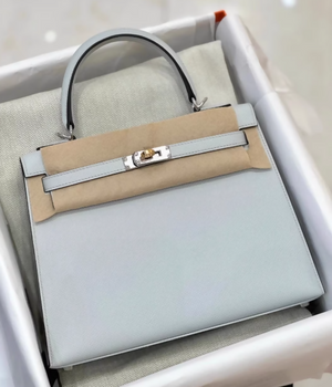 Hermes Kelly 25 Sellier Gris Platine Palladium Hardware