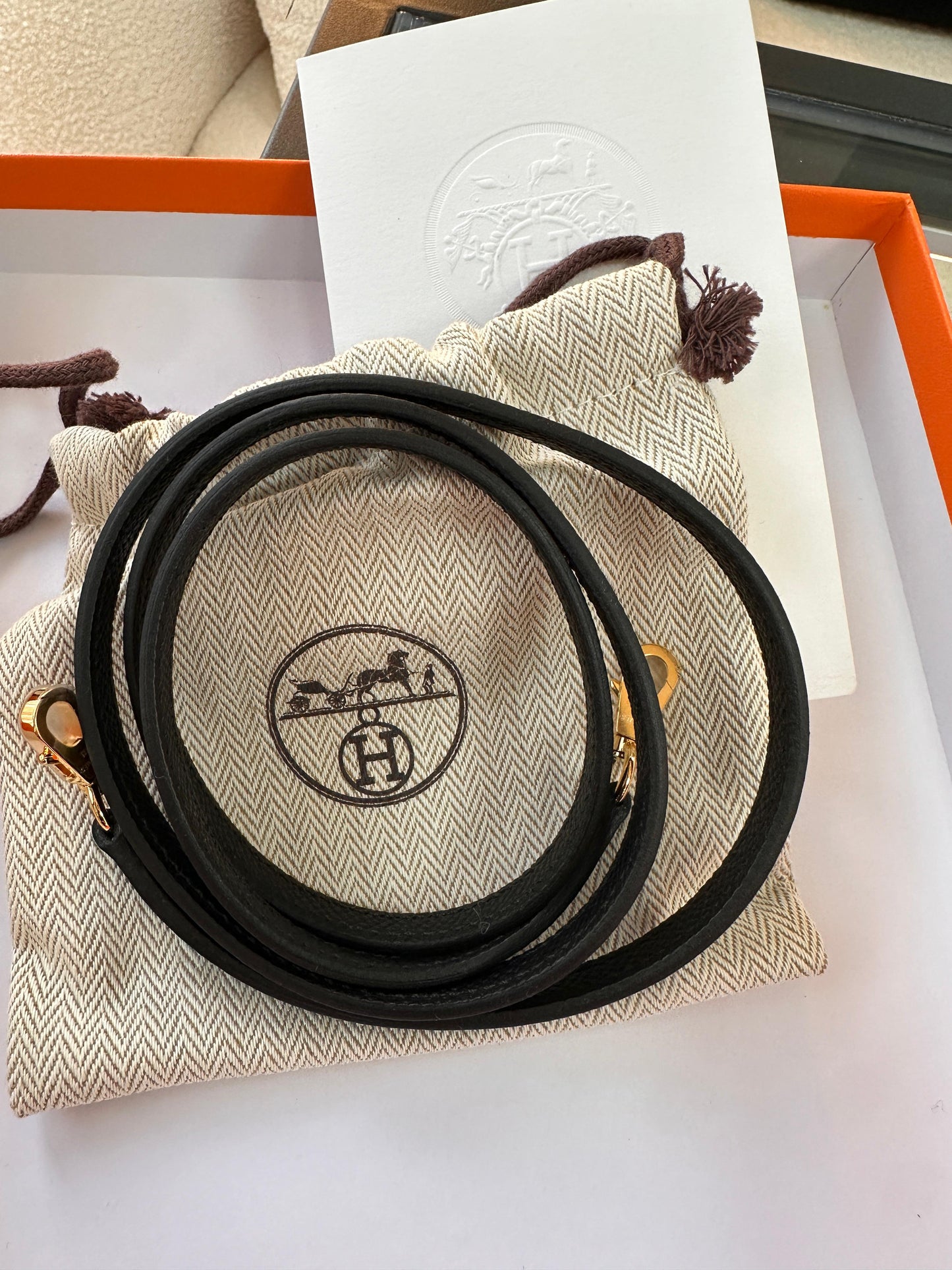Hermès Kelly Black Epsom Mini Gold Hardware