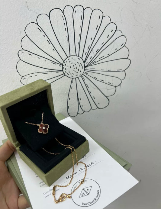 Van Cleef  Arpels 2017 Holiday Pendant Rose Gold, Bull’s Eye