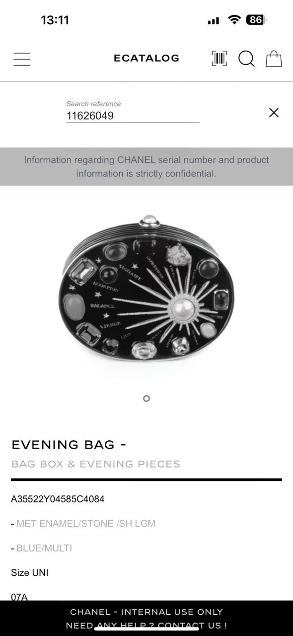 Chanel Horoscope Minaudière – Cruise 2007