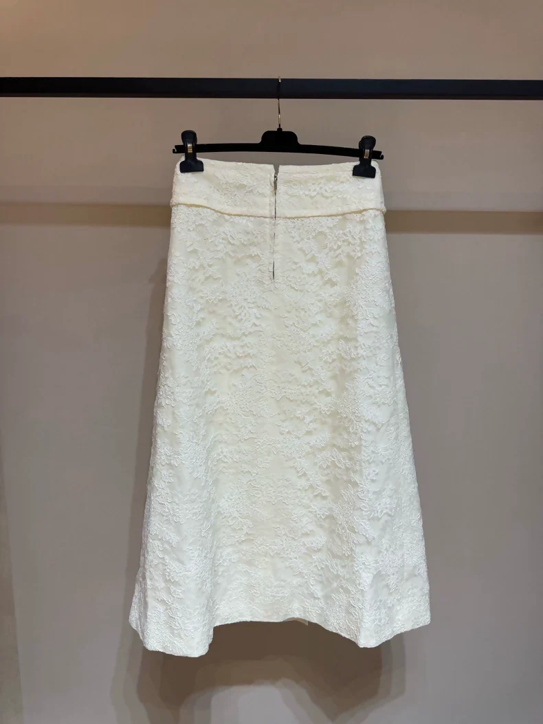 Chanel 20C lace skirt