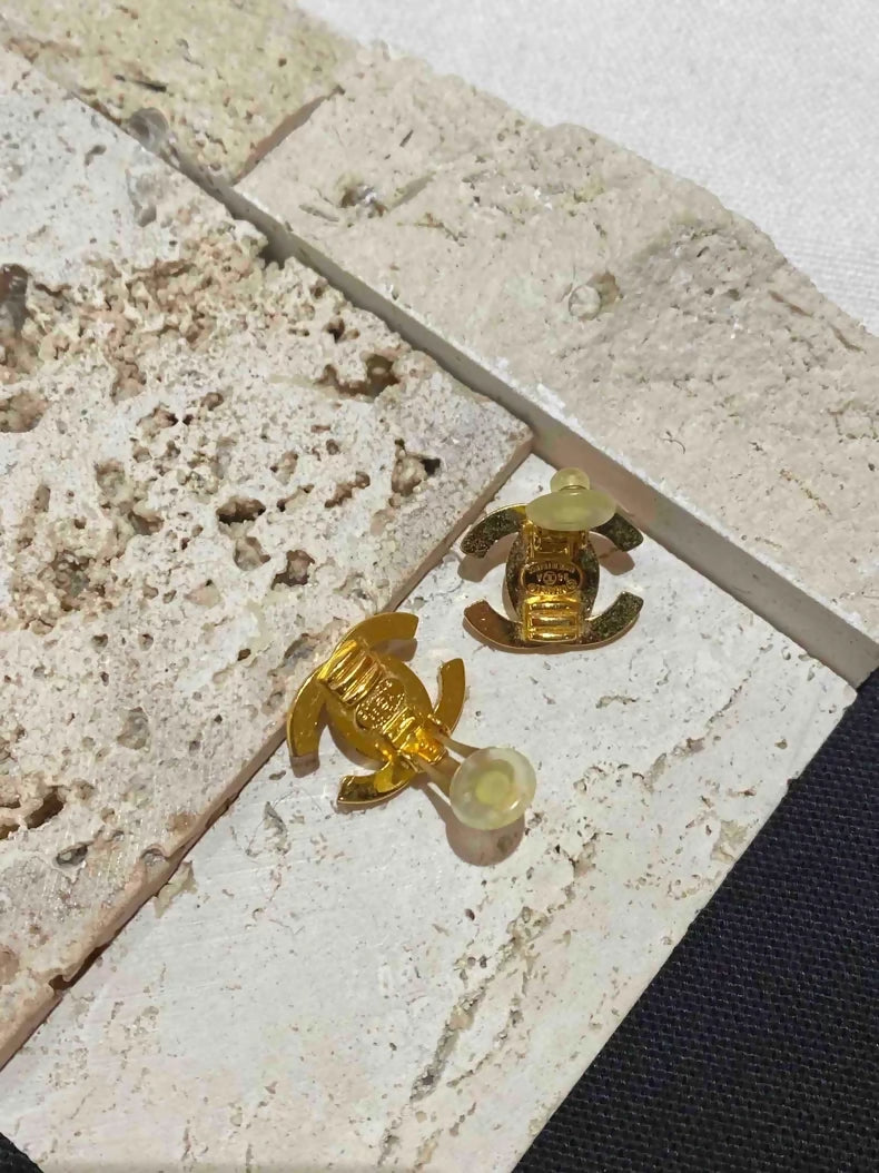 Chanel turnlock clip-on earrings
