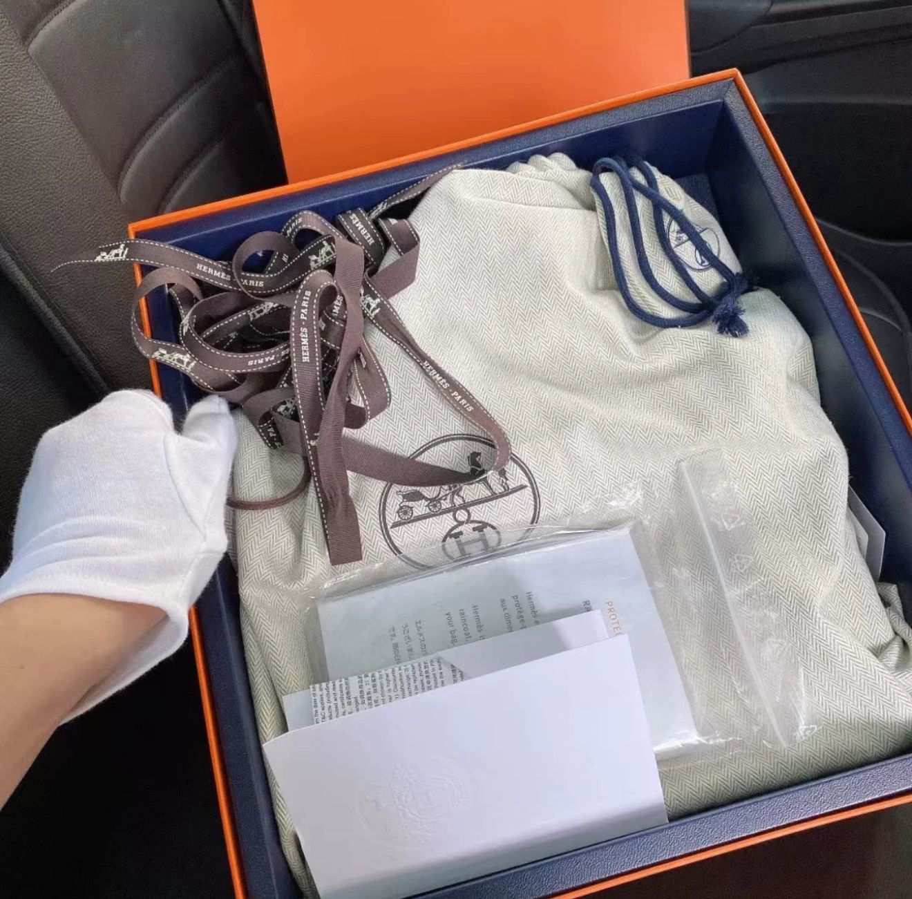 Hermès Picnic Birkin 25 Barenia Palladium Hardware