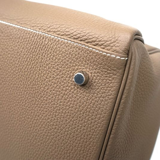 Hermes Etoupe Voyage Kelly 50 Bag