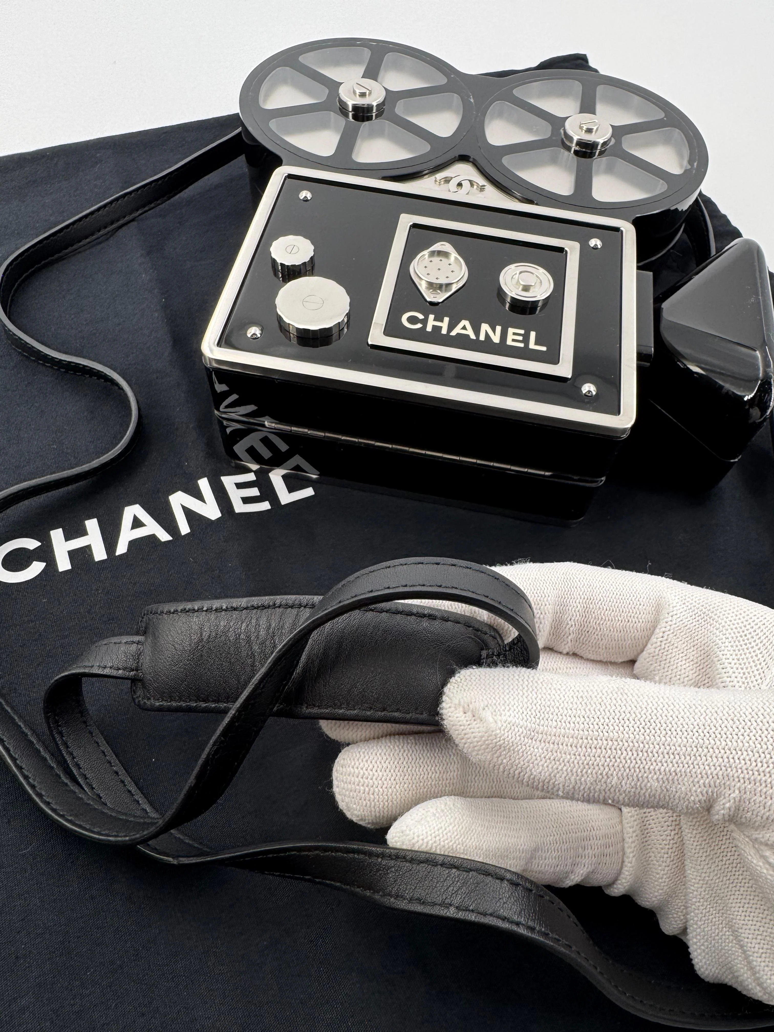 Chanel Buonasera Film Projector Minaudière — Pre‑Fall 2016 Rome Métiers d’Art