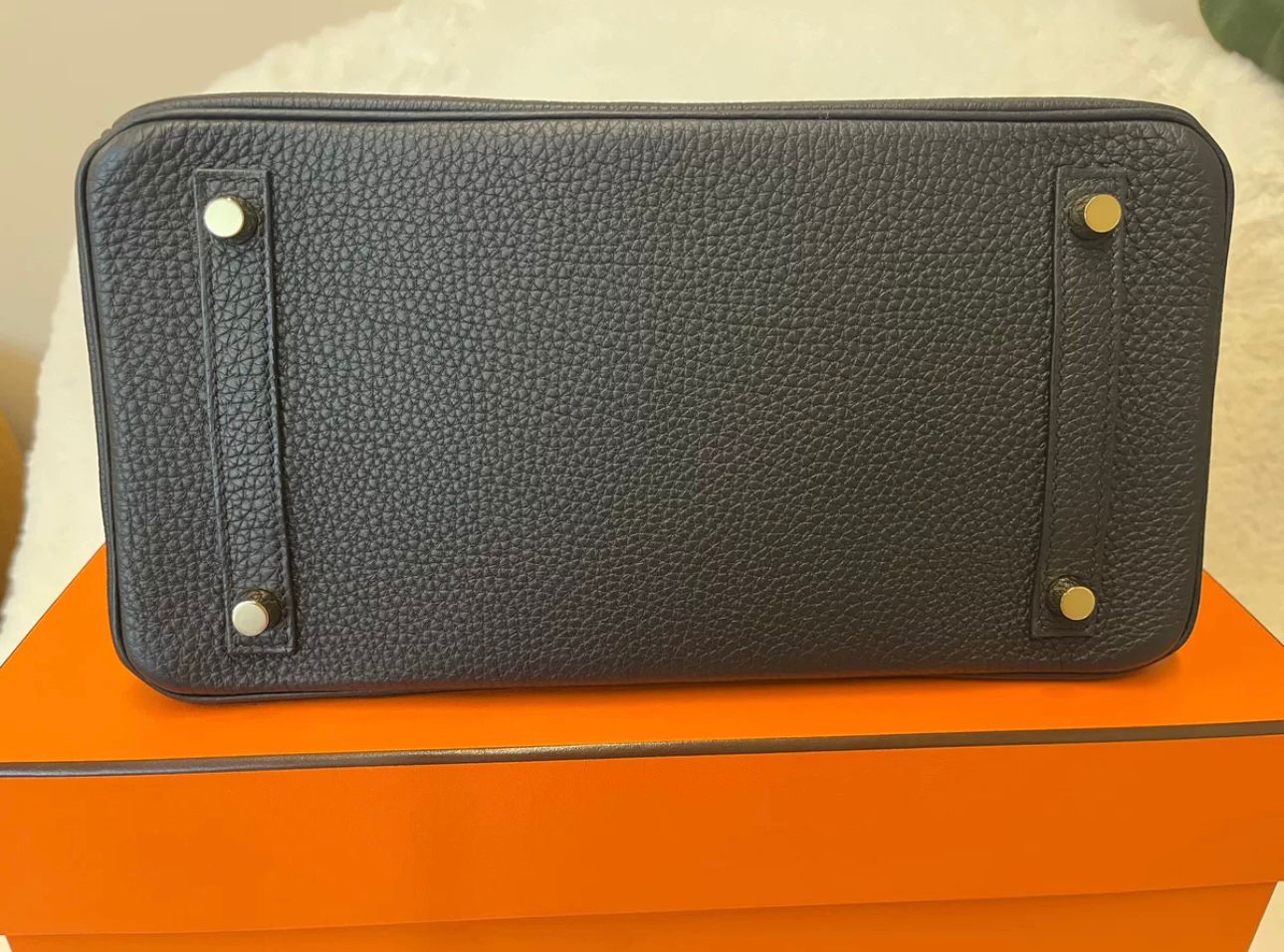 Hermes Birkin 30 Black Togo Leather Gold Hardware 2023
