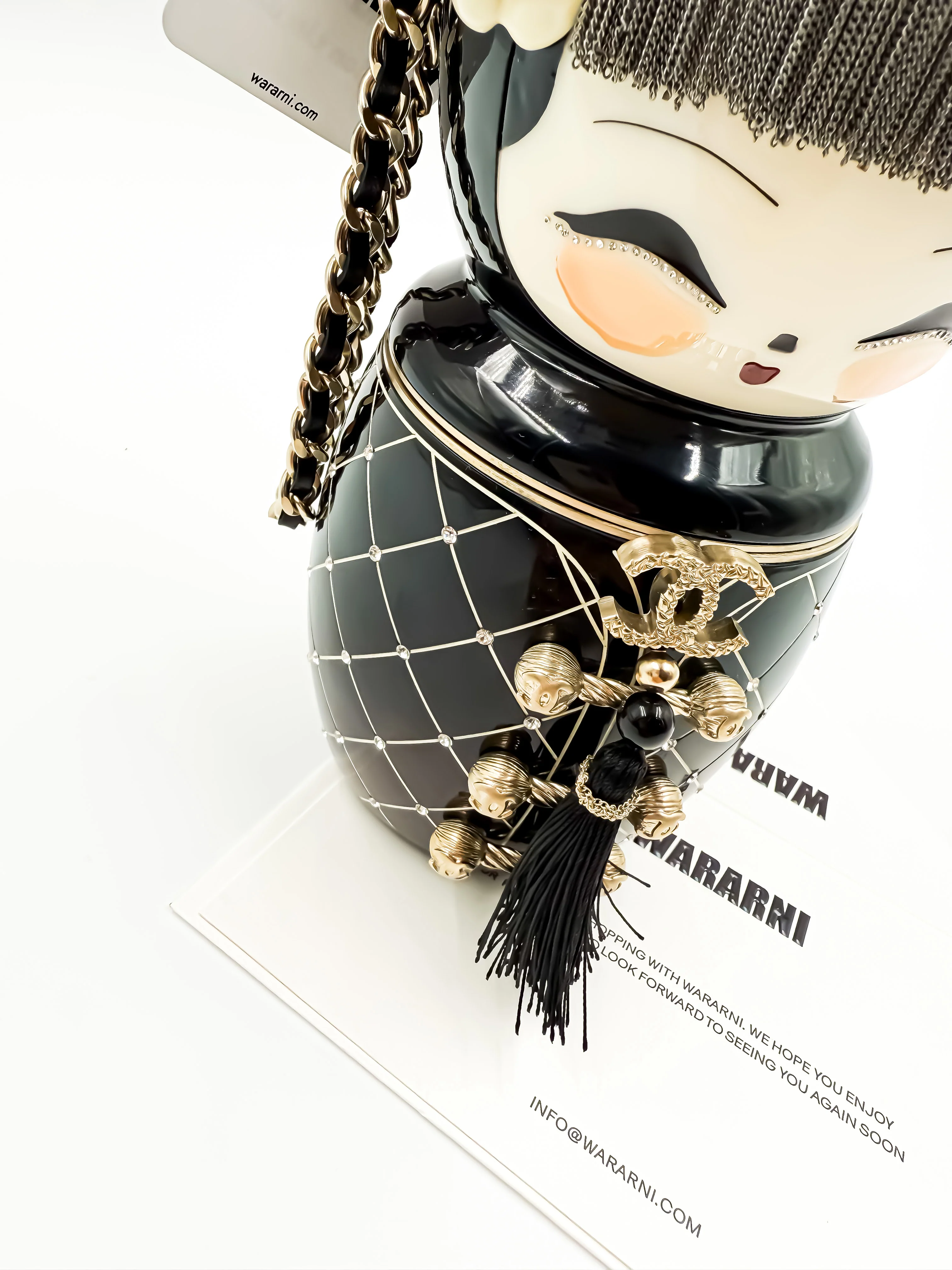 Rare Chanel China Shanghai Doll Minaudière — Paris–Shanghai Métiers d’Art 2010/Pre-Fall Limited Edition