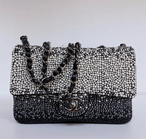 Chanel Pearls  Beads Mini Classic Single Flap Bag