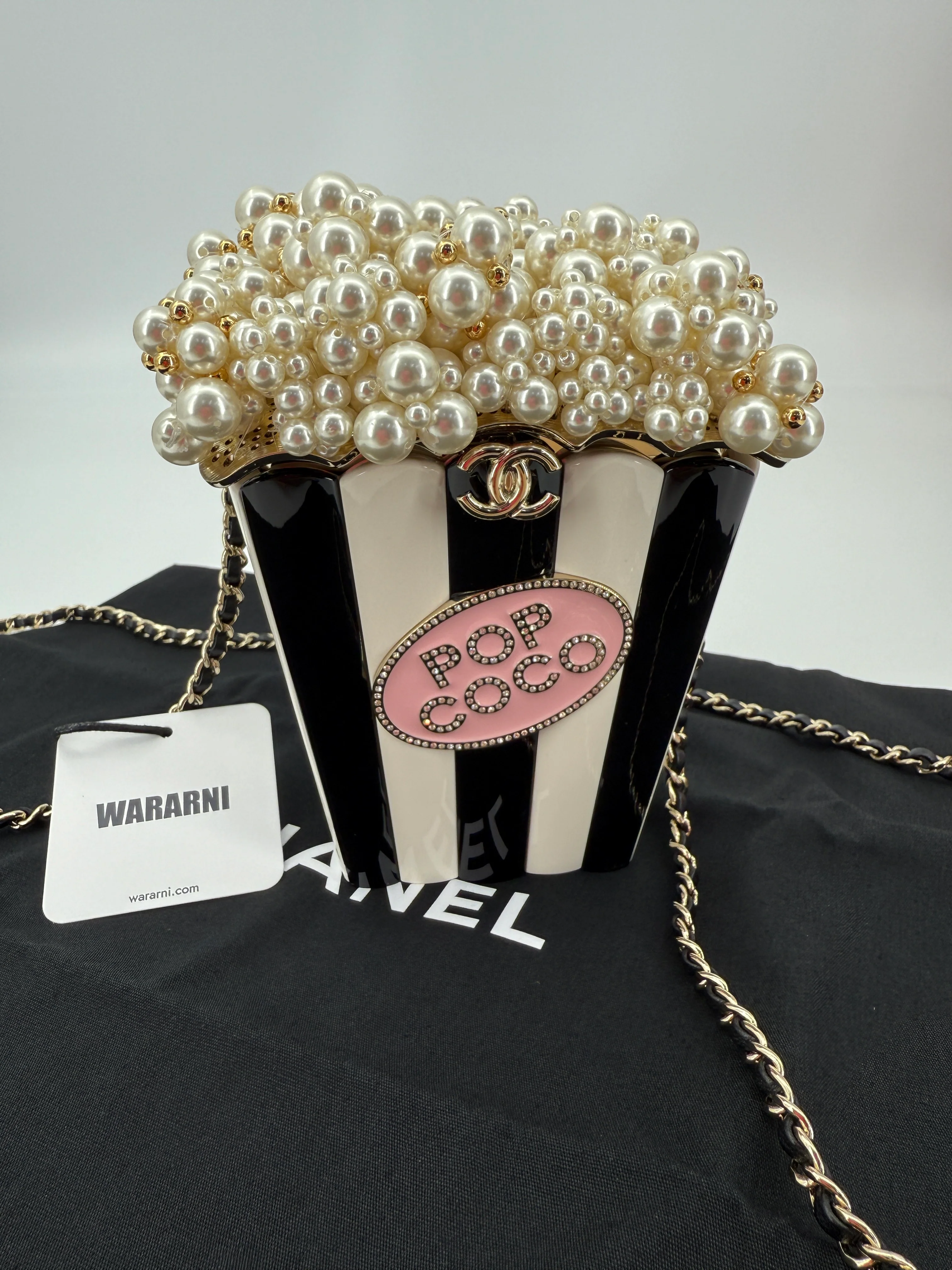 Chanel 2024 Popcorn Minaudière