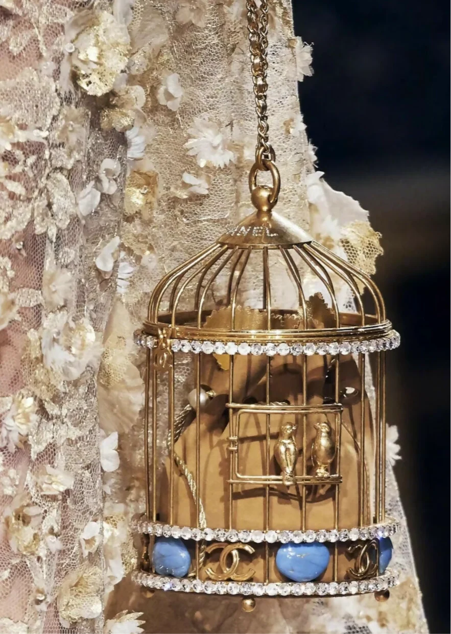 Chanel 20A Love Bird Cage Minaudière